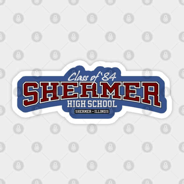 SHERMER HIGH SCHOOL Sticker by Aries Custom Graphics